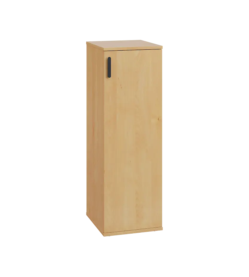 LN 3 - 3D kancelářská skříň, 1-dveřová, pravá, 1107x360x400, javor horský